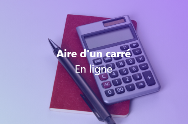 Aire d'un carré