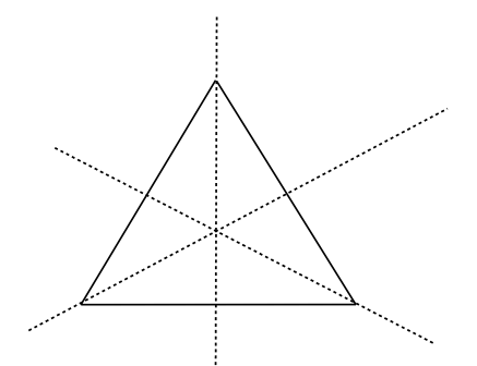 Le triangle équilatéral