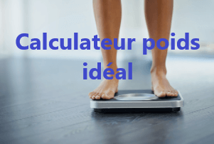 Calculateur poids idéal en ligne