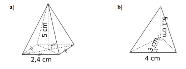 Calcul du volume d'une pyramide