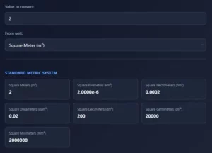 Area Converter – Convert Area Units Instantly