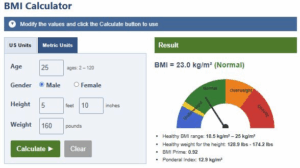 Body Mass Index (BMI) Calculator Online