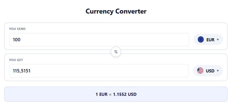 Free Currency Converter – Live Foreign Exchange Rates